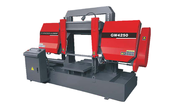 江岸GW4250双柱龙门卧式带锯床