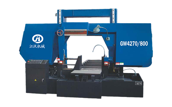 江岸GW4270/800双柱龙门卧式带锯床