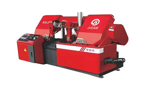 江岸卧式带锯床切削金属时出现打齿的原因是什么？